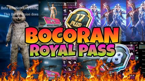 BOCORAN ROYAL PASS M17 M18 PUBG MOBILE YouTube