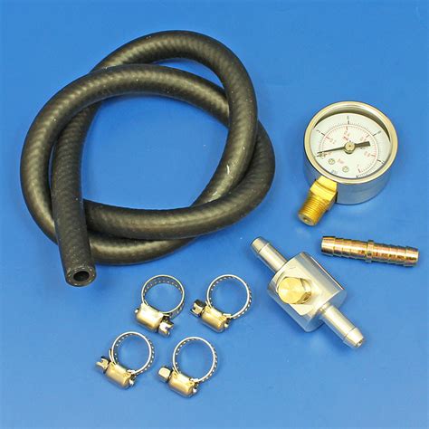 Fpgk100 Fuel Pressure Test Kit 0 15 Psi Fuel Accessories Fuel Pumps Repair Kits