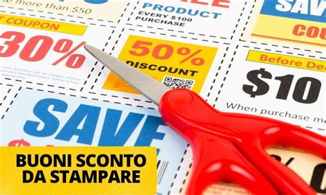 Un Mare Di Buoni Sconto Da Stampare Scarica Subito Il Tuo E Risparmia