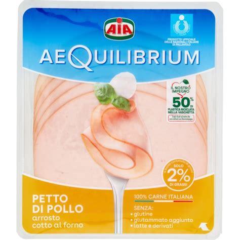 Aia Aequilibrium Petto Di Pollo Affettato In Vassoio Gr 130