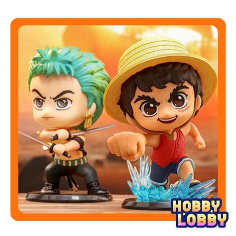 Hot Toys COSB1054 One Piece Movie Series Luffy Zoro Cosbaby S Shopee Malaysia