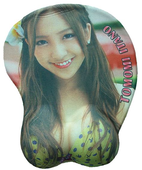 D Gel Computer Mouse Pad Japanese Girl Sexy Printing Ergonomic Rubber Boob Shape Gel Mouse Pad