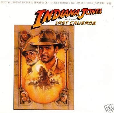 Indiana Jones And The Last Crusade - 1989 -Original Movie Soundtrack CD ...