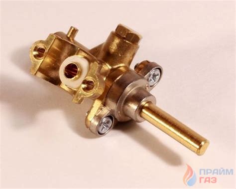 Кран для газовой плиты Гефест