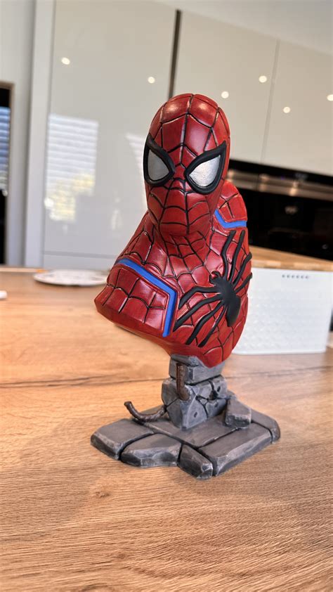 3d Printer Spider Man Bust Fan Art • Made With Creality Cr 10s Pro・cults