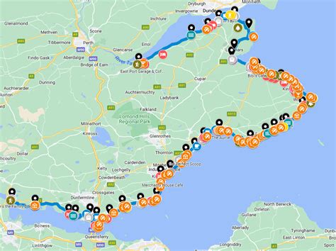 fife coastal path essentials map wander scotland