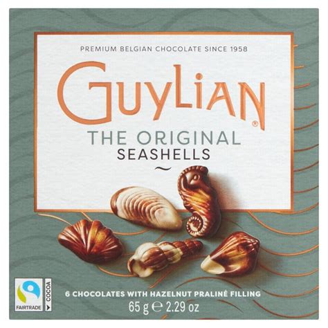 guylian seashells filled belgian chocolates praline  original