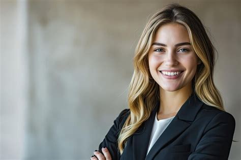 Premium Photo Portrait Of Corporate Women