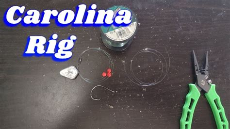 Back With Another Tackle Tip This Week We Are Tying The Carolina Rig