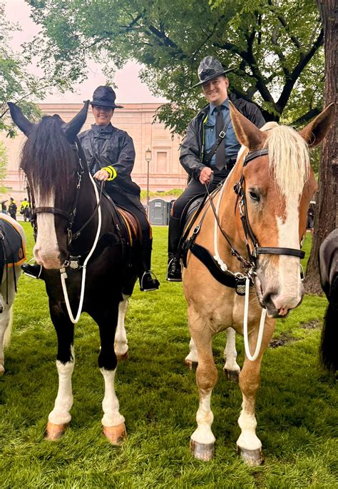 Delaware State Police Mounted Patrol Unit, Inc. - On the eve of Police