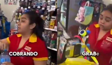 Video Cliente Intenta Viralizar A Cajera De Oxxo Sin Embargo Lo