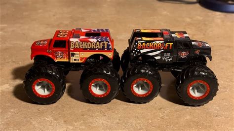 Monster Machines Backdraft And Backdraft Back N Black Review Youtube