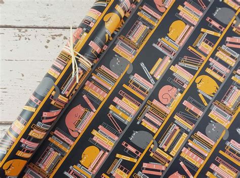 13 Best Book Wrapping Paper Designs - Bona Fide Bookworm