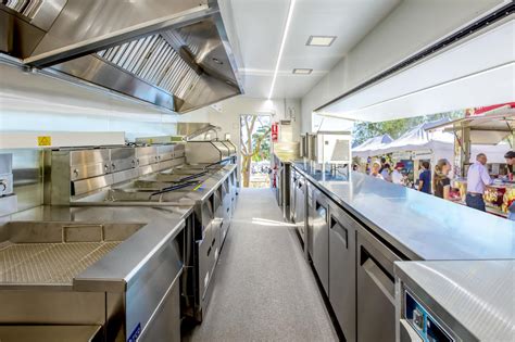 food truck interior layout mobile food trailer designs interior