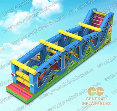 Inflatable Ninja Warrior Obstacle Course Obstacle Courses Products