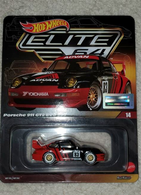 Hot Wheels Elite Porsche Gt Evo All Purpose Topic Hwc Premium Collectible