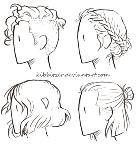 Drawing Base Male Hair This Tutorial Will Show You How To Draw Male