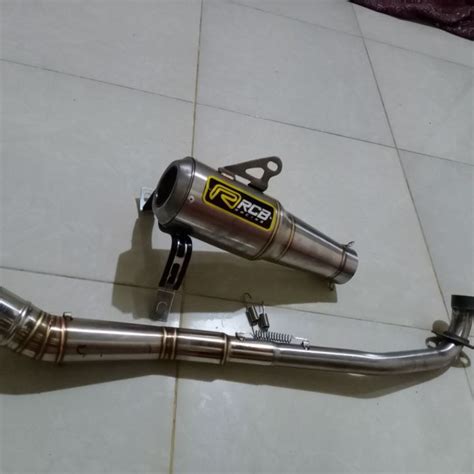 Knalpot Rcb Roket Buat Motor Bebek Standar Jupiter Supra Vega Smash