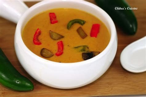 Chitras Cuisine Roasted Jalapeno Soup