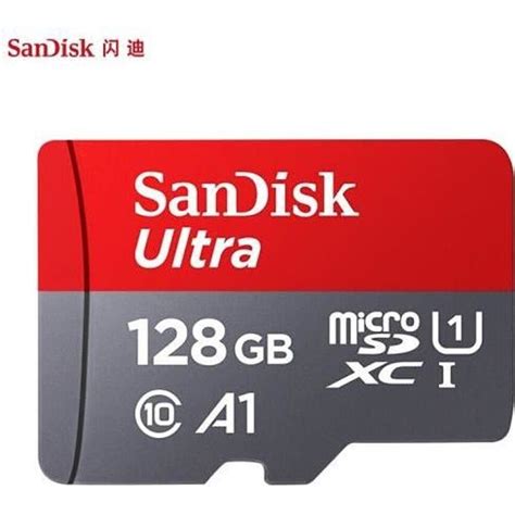 sandisk ultra  carte memoire micro sd   sdhc vitesse de