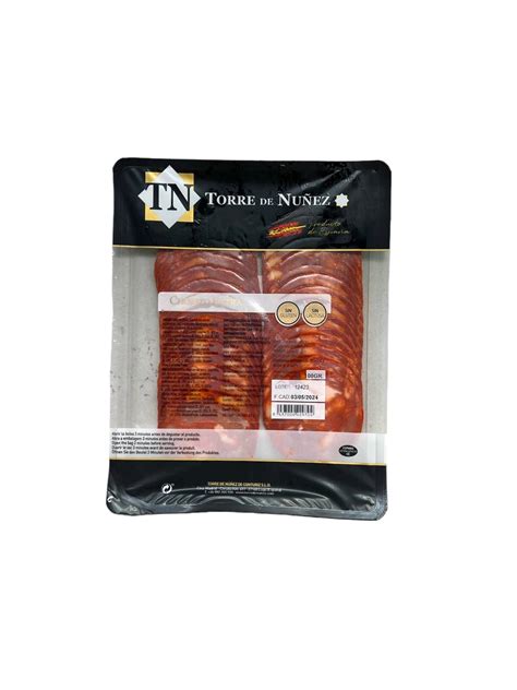 Chorizo Extra Lonchas Grs Tienda Euroimport