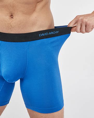 David Archy Mens Underwear Rayon Made From Bamboo Pack Wicking