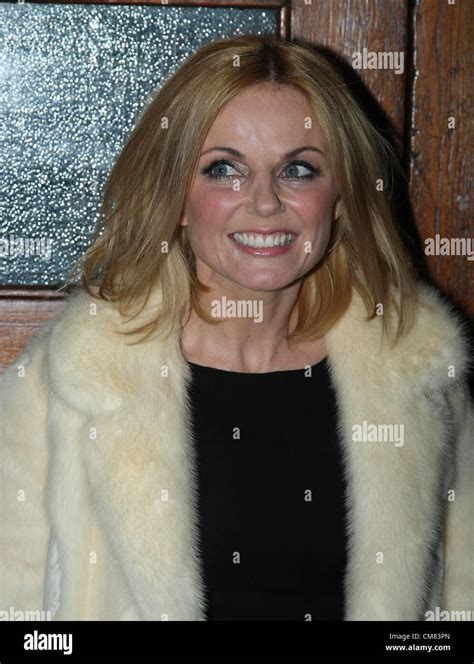 Geri Halliwell Geri Halliwell Arrives For Performance In Singin In The