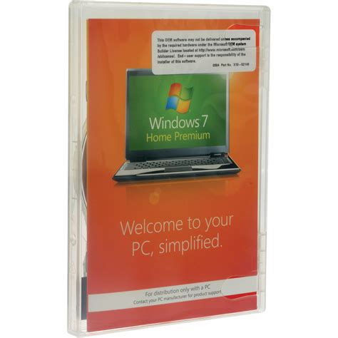 Microsoft Windows Home Premium Oem Sp Bit Dsp Dvd