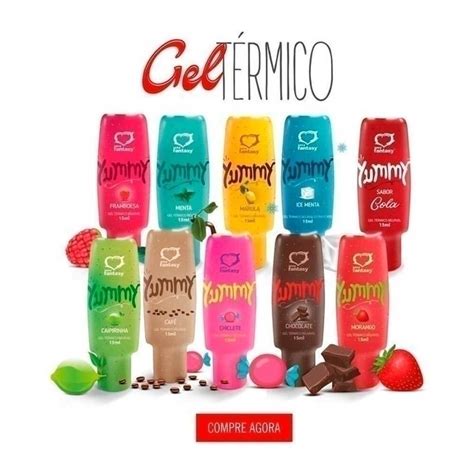 Gel Sexo Oral T Rmico Yummy Framboesa Pimentinha Sex Shop