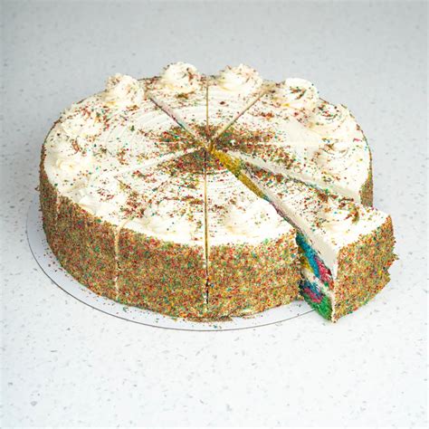 Rainbow Cake Sunset Desserts Bakery Supplies Uk