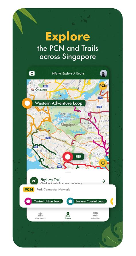 NParks Explore A Route Mobile App