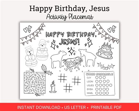 words to happy birthday jesus 5