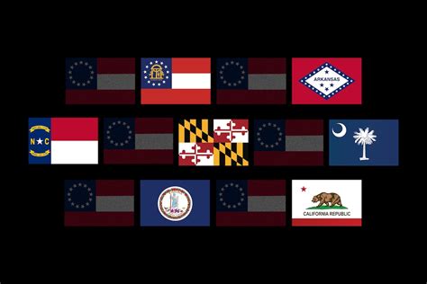 7 State Flags Still Have Designs With Ties To The Confederacy The