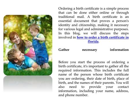 Ppt How To Order A Birth Certificate A Step By Step Guide Powerpoint