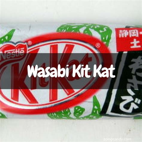 Japanese Kit Kat – Wasabi?! [Review] - ZOMG! Candy