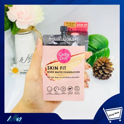 Cathy Doll Skin Fit Nude Matte Foundation Ml Lazada Co Th