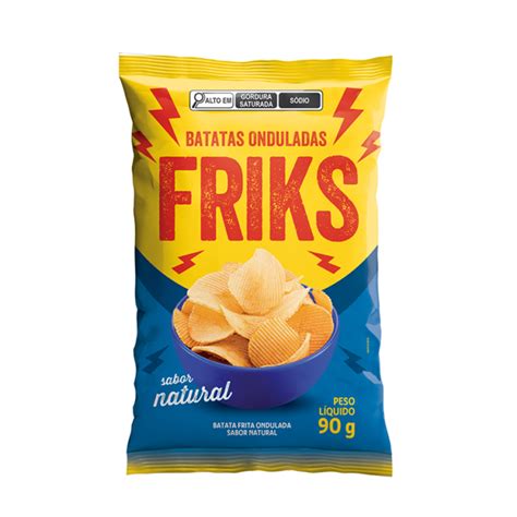 Batata Ondulada Friks Milho De Ouro