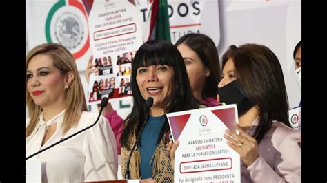 Conferencia De Prensa Dip Salma Lu Vano Luna Morena