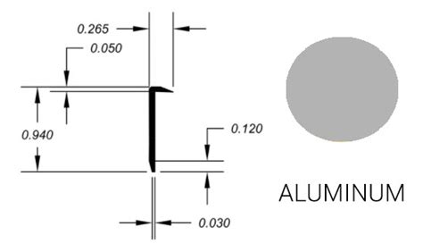 aluminum trim plasteak