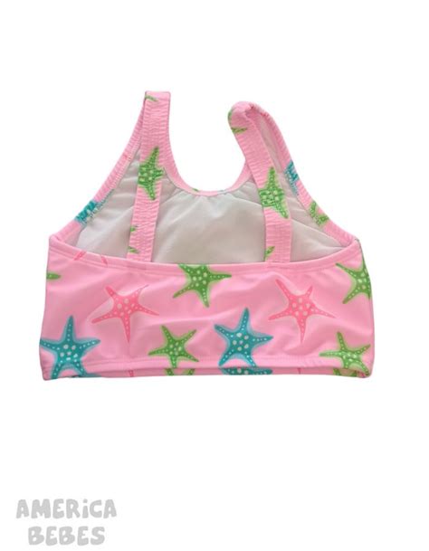 Bikini Nena Top Con Volado Patch Y Vedetina Lisa Gadi America Bebes