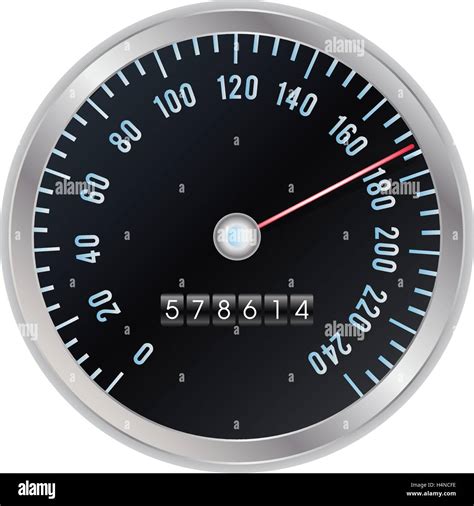 Odometer Stock Vector Images - Alamy