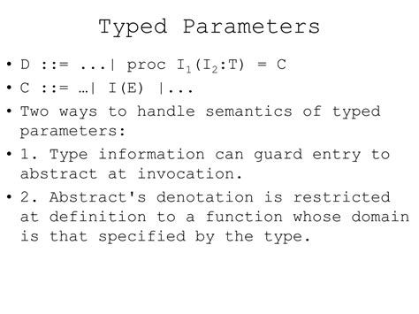 Ppt Parameterization Powerpoint Presentation Free Download Id9727986