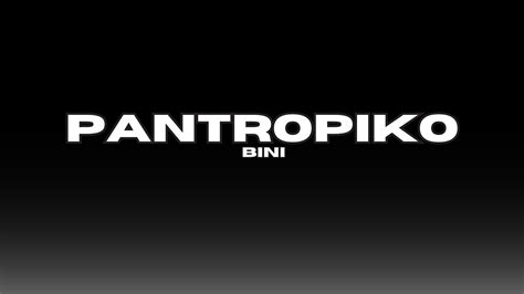 Pantropiko By Bini Midnightmelodies Youtube