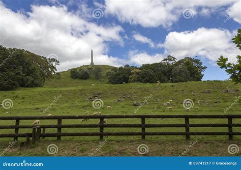 One Tree Hill Park Auckland New Zealand Stock Image Image Of Campbell