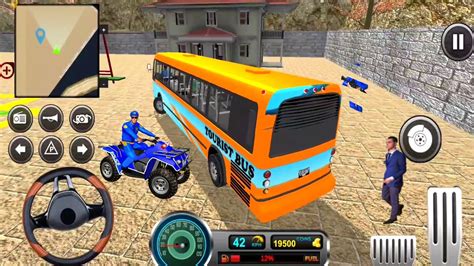 Uphill Offroad Bus Driving Simulator Android Gameplay Youtube