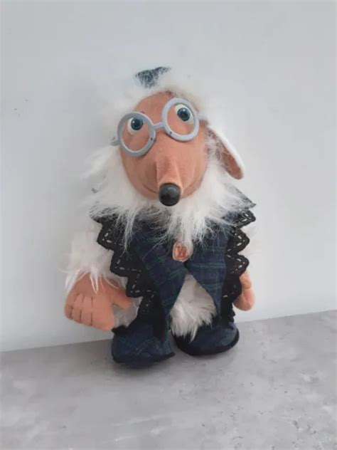 1998 Vintage Wombles Great Uncle Bulgaria Plush Soft Toy Doll First