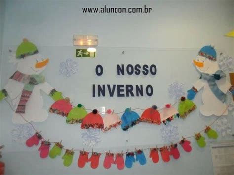 Ideias De Mural Para Inverno Educa O Infantil Aluno On Ideias