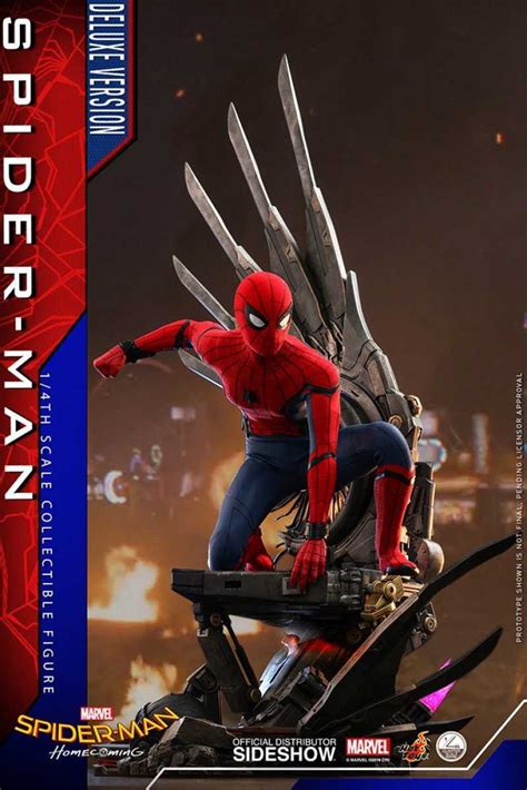 Promo Hot Toys Spiderman Quarter Scale Special Edition Misb Ready Stock Diskon Di Seller