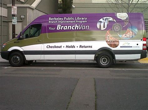 Sprinter Van Vinyl Wrap For The Berkeley Public Library Custom