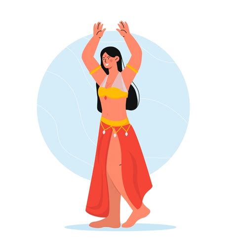 Belly Dancing Cartoon 